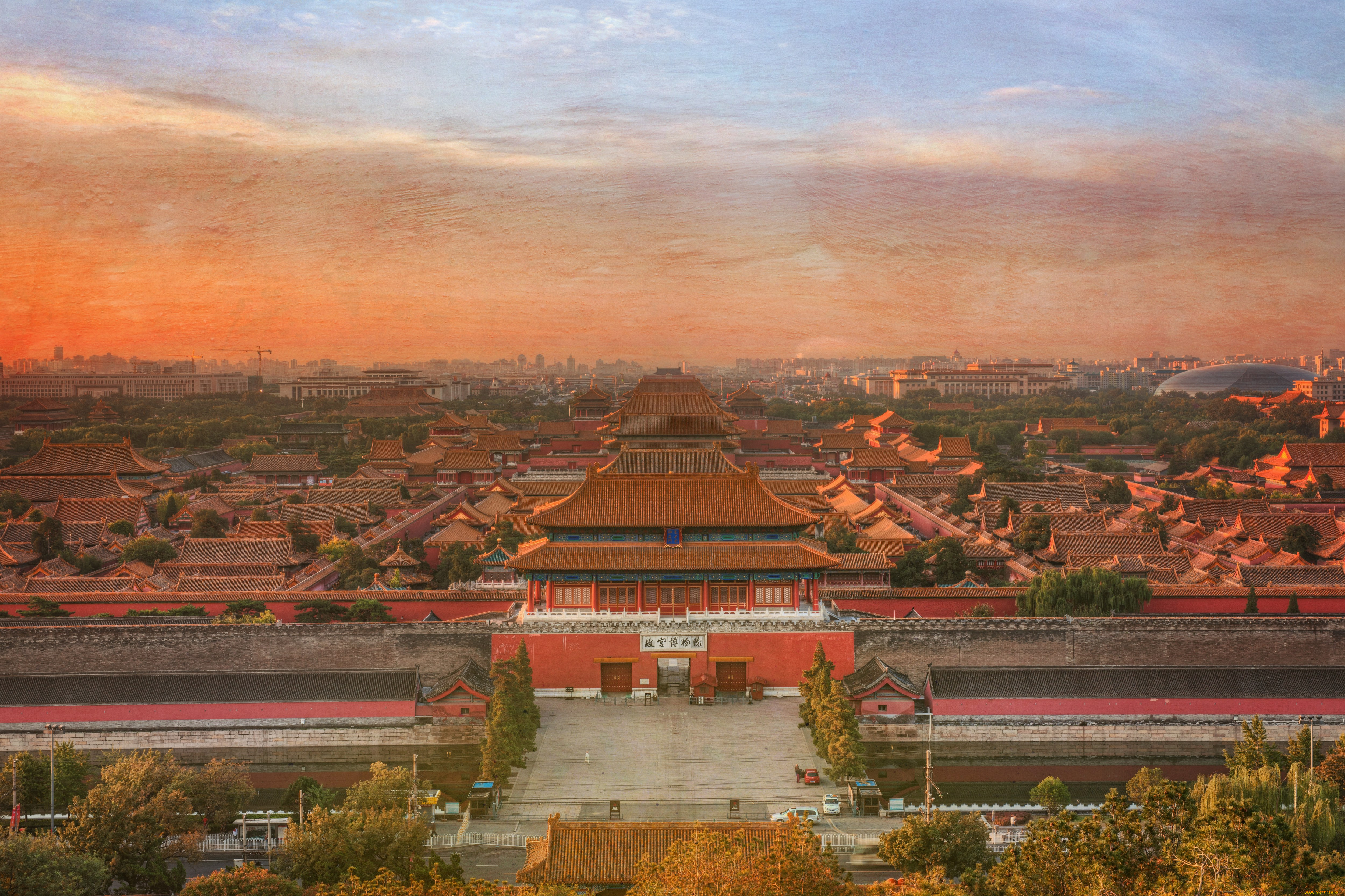 Китай н. Запретный город (Пекин, КНР). Запретный город (Forbidden City). Запретный город (Forbidden City) в Пекине;. Пурпурный Запретный город Гугун.